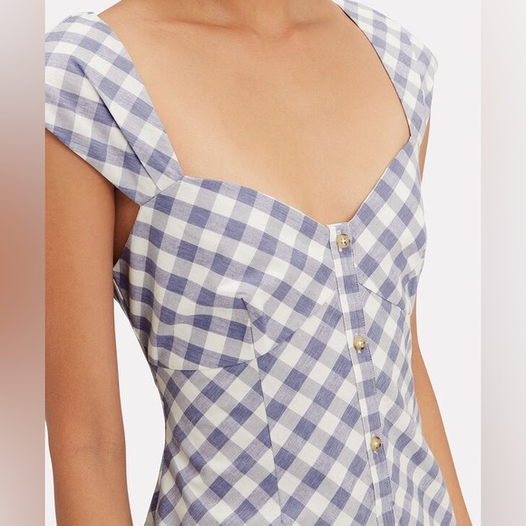 SAYLOR
Hadleigh Gingham Mini Dress - Picture 5 of 9